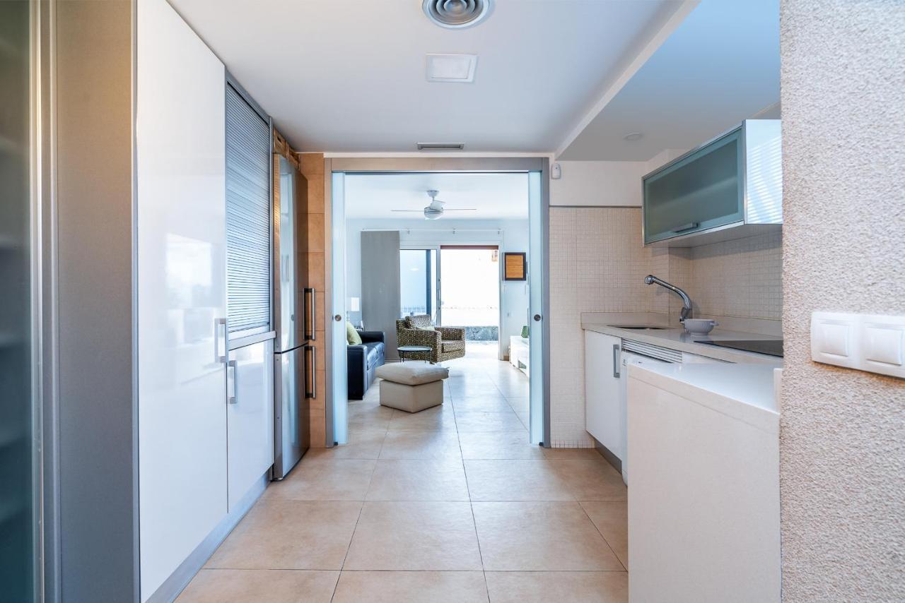 Bonito Bungalow Con Piscina Junto A La Playa ซานบาร์โตโลเม ภายนอก รูปภาพ